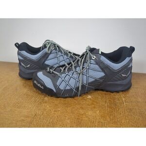 Salewa WS Wildfire - Womens Size 9 Magnet Blue Fog Trail Shoes - Very Good